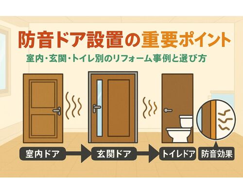 12リフォーム 防音ドア