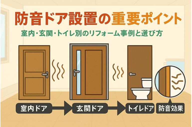 12リフォーム 防音ドア