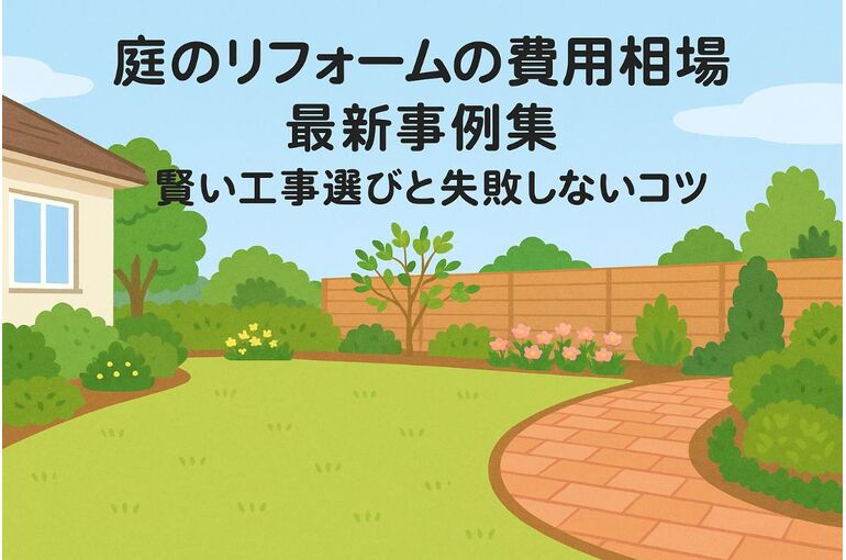 6 リフォーム 庭
